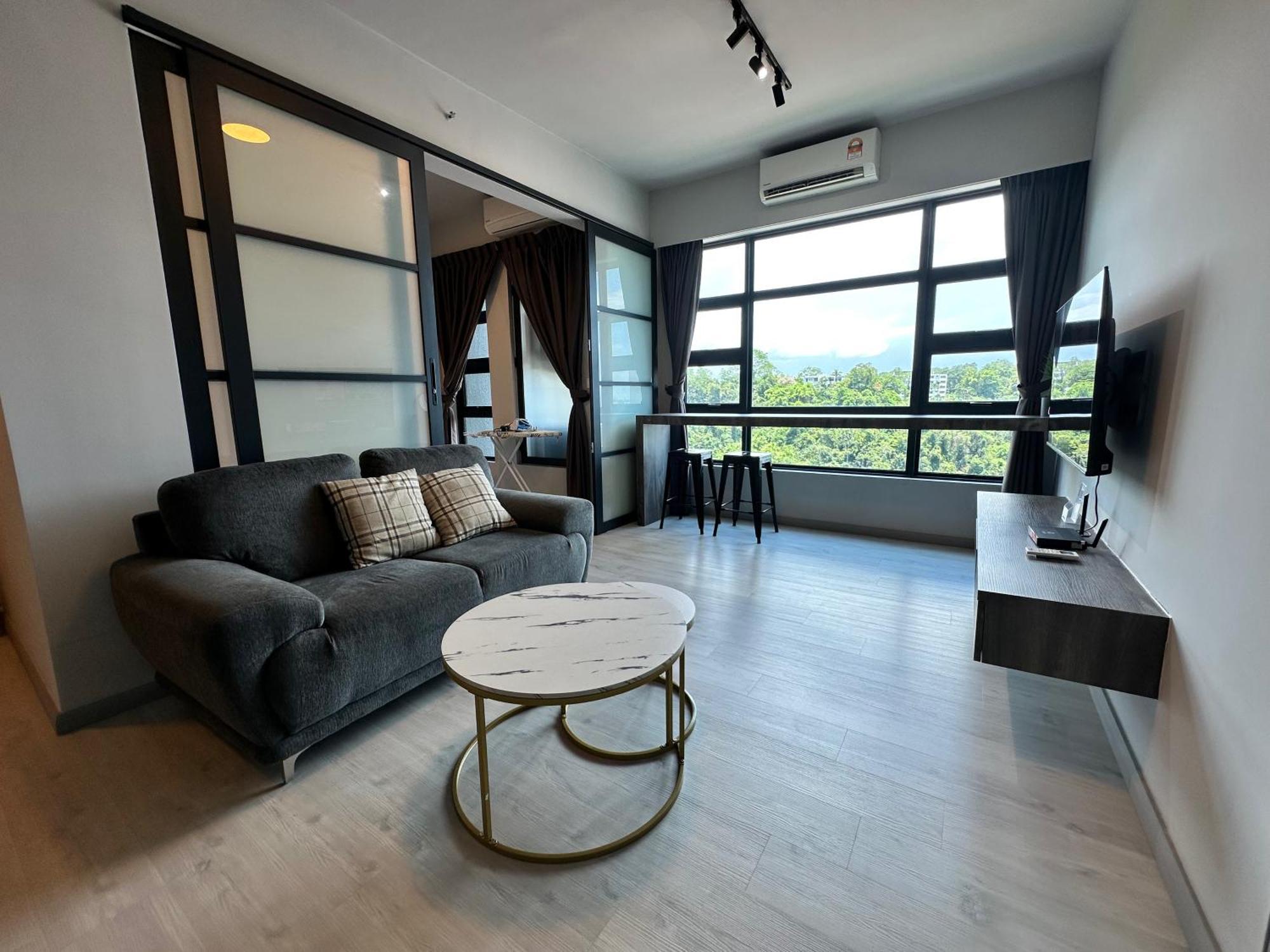 L Homestay Jesseltonquay Jq Kk City亚庇市区中心民宿2房1厕 Кота-Кинабалу Экстерьер фото