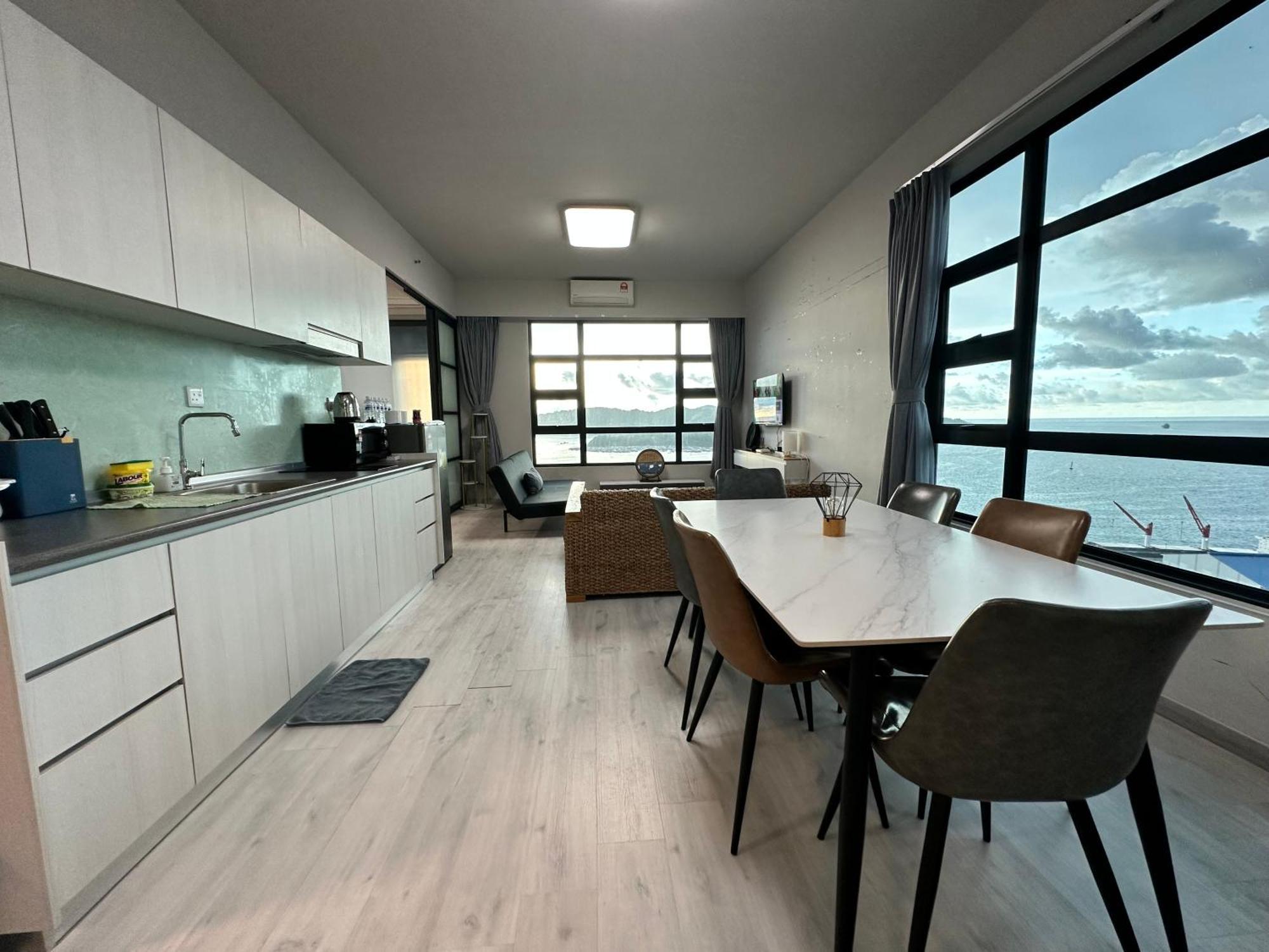 L Homestay Jesseltonquay Jq Kk City亚庇市区中心民宿2房1厕 Кота-Кинабалу Экстерьер фото
